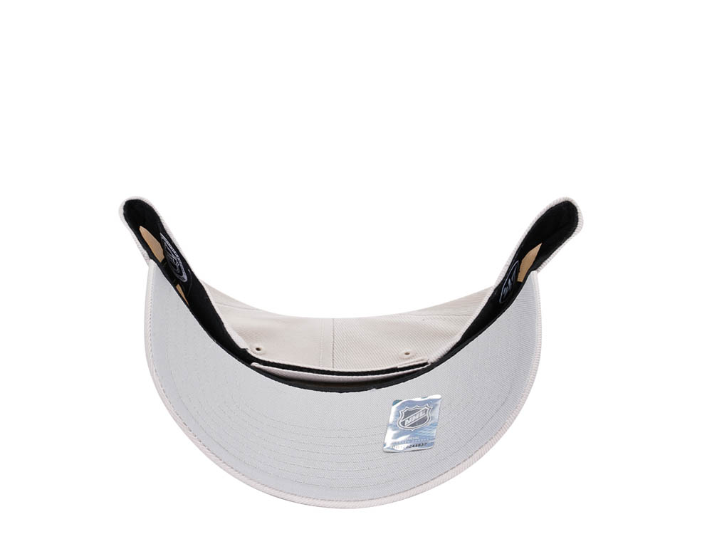 47Brand Boston Bruins Bone MVP Snapback Cap