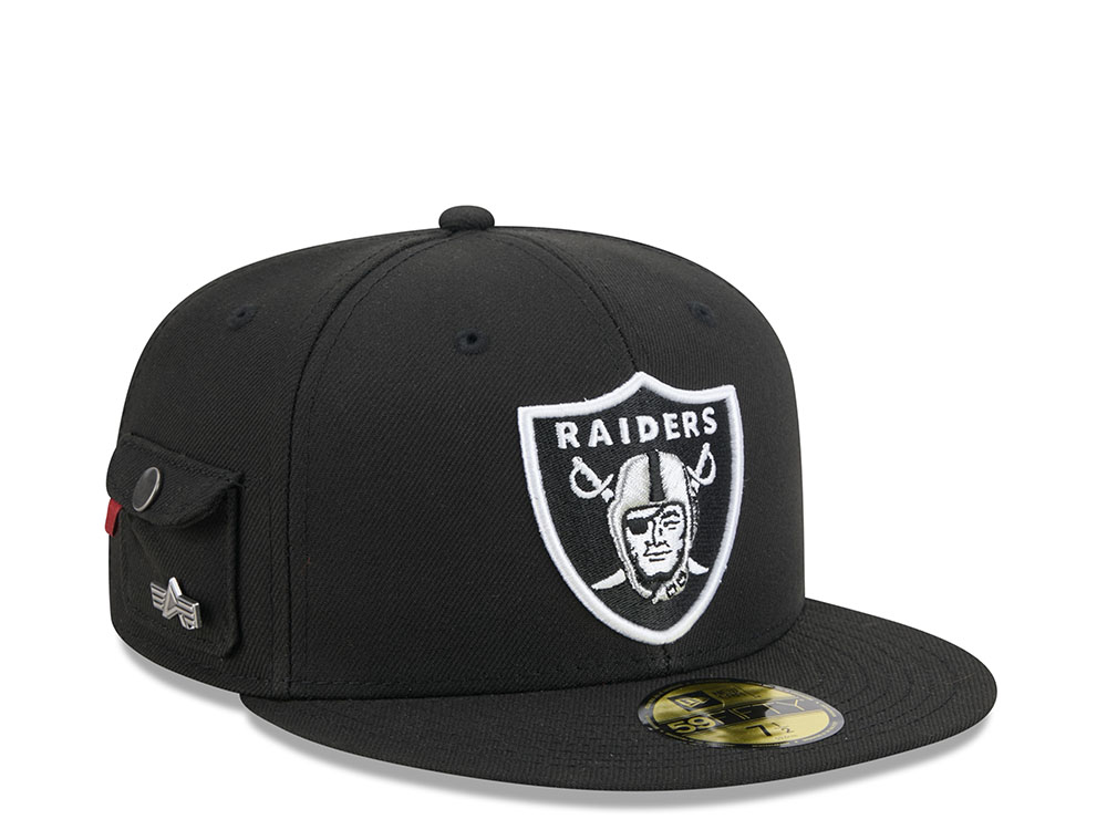 New Era Alpha Industries Las Vegas Raiders Navy Prime Edition 59Fifty Fitted Cap