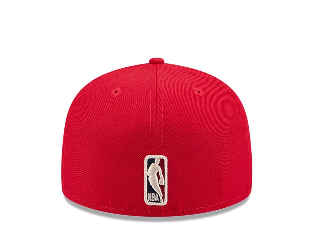 New Era Atlanta Hawks HWC 25th Anniversary Red 59Fifty Fitted Cap