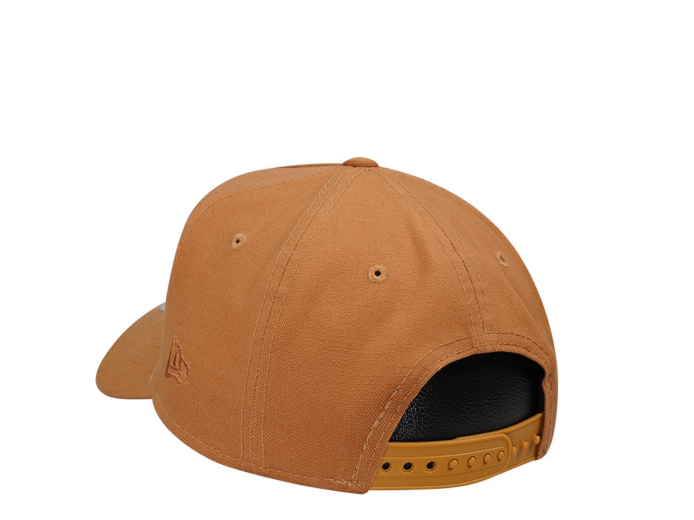 New Era Los Angeles Dodgers World Series 2020 Beige 9Forty A Frame Snapback Cap