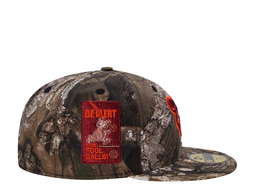 New Era Chicago Cubs Stay Alert Realtree APX Prime Edition 59Fifty Fitted Cap