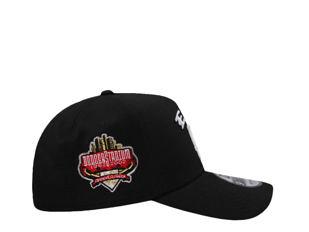New Era Los Angeles Dodgers 40th Anniversary Black Prime Edition 9Forty A Frame Snapback Cap