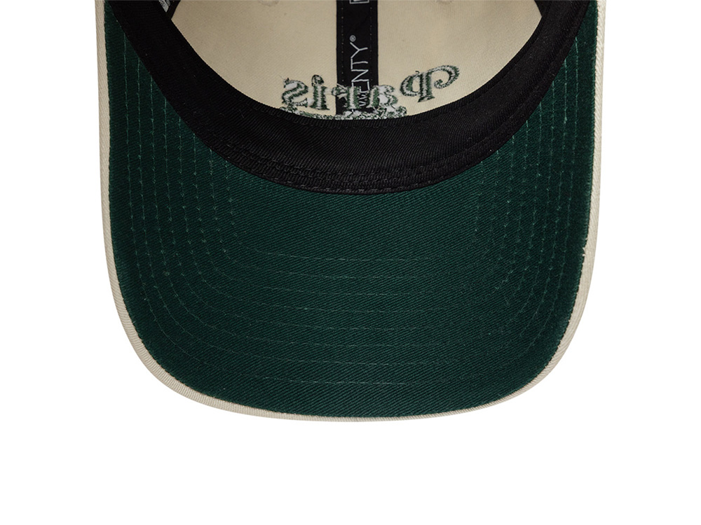 New Era Paris Saint Germain Script Ivory Prime Edition Womens 9Twenty Adjustable Cap