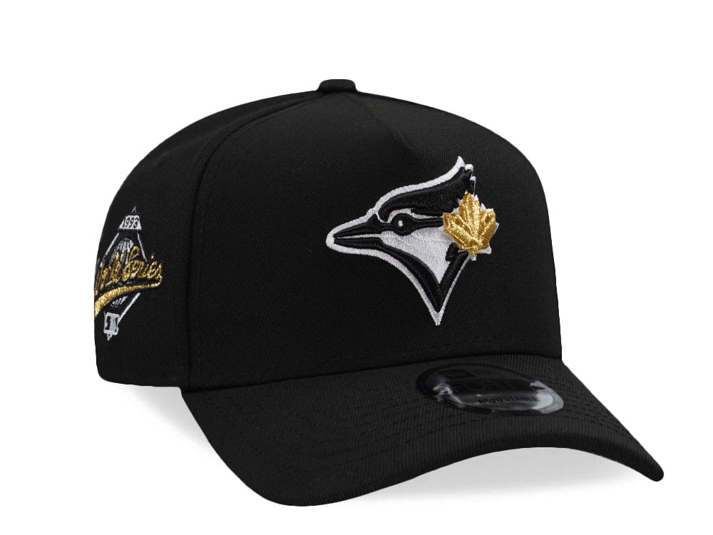 New Era Toronto Blue Jays World Series 1993 Black Prime Edition 9Forty A Frame Snapback Cap