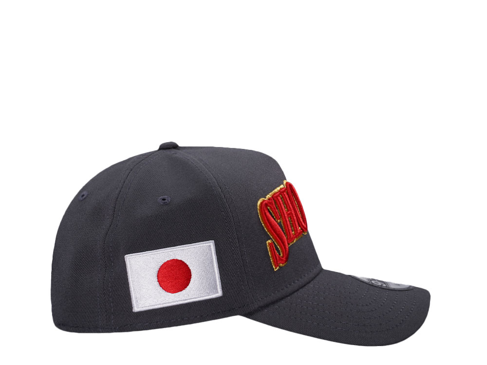 New Era Los Angeles Dodgers Sho Time Japan Gray Prime Edition 9Forty A Frame Snapback Cap