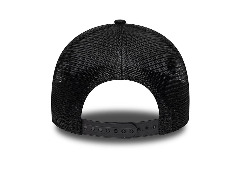 New Era Liverpool Fc Iridescent Logo Black Prime Edition 9Forty A Frame Trucker Snapback Cap