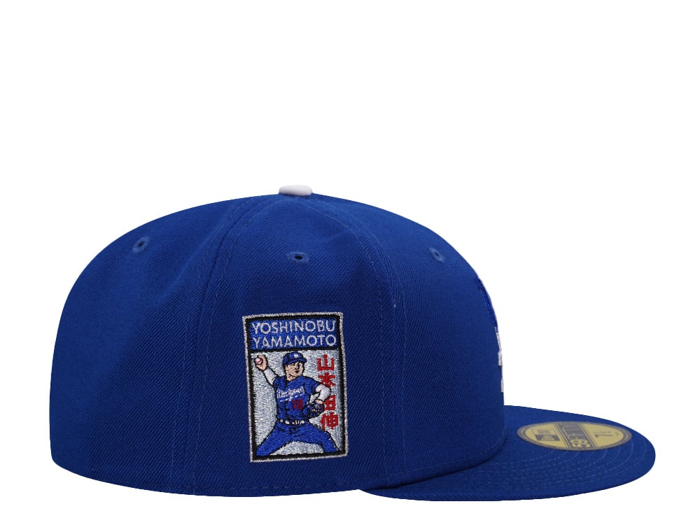 New Era Los Angeles Dodgers Yamamoto Royal Blue Prime Edition 59Fifty Fitted Cap