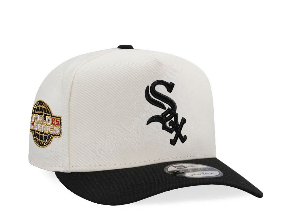 New Era Chicago White Sox World Series 2005 Chrome Two Tone Edition 9Fifty A Frame Snapback Cap