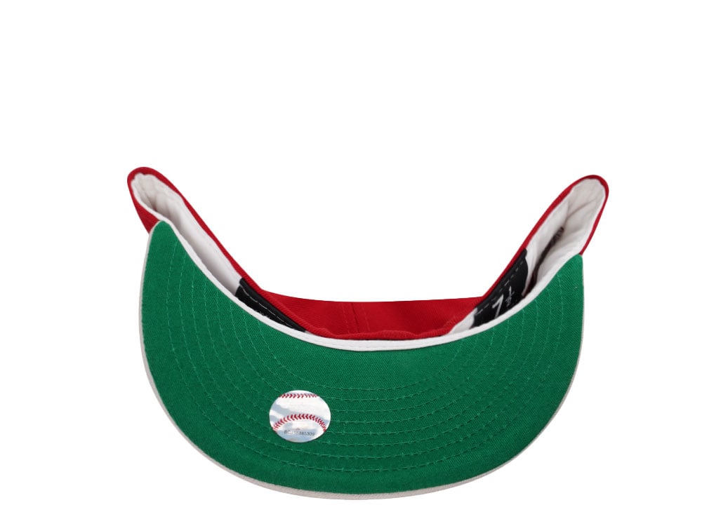 New Era Anaheim Angels 60th Anniversary Scarlet Edition 59Fifty Fitted Cap
