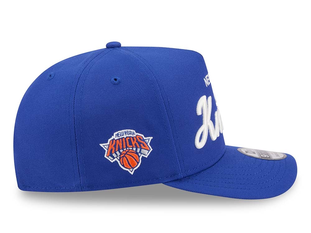 New Era New York Knicks Local Play 9Fifty A Frame Snapback Cap