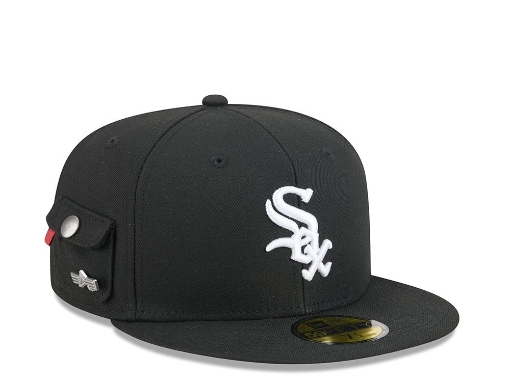 New Era Alpha Industries Chicago White Sox Navy Prime Edition 59Fifty Fitted Cap