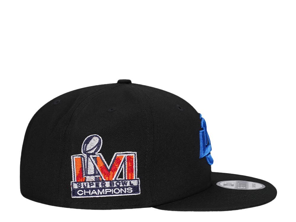 New Era Los Angeles Rams Super Bowl Champions Black Gray Edition 9Fifty Snapback Cap