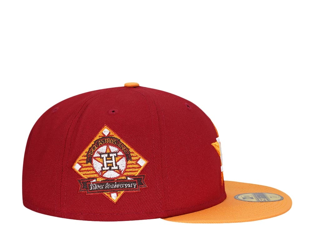 New Era Houston Astros Silver Anniversary Color Flip Two Tone Edition 59Fifty Fitted Cap
