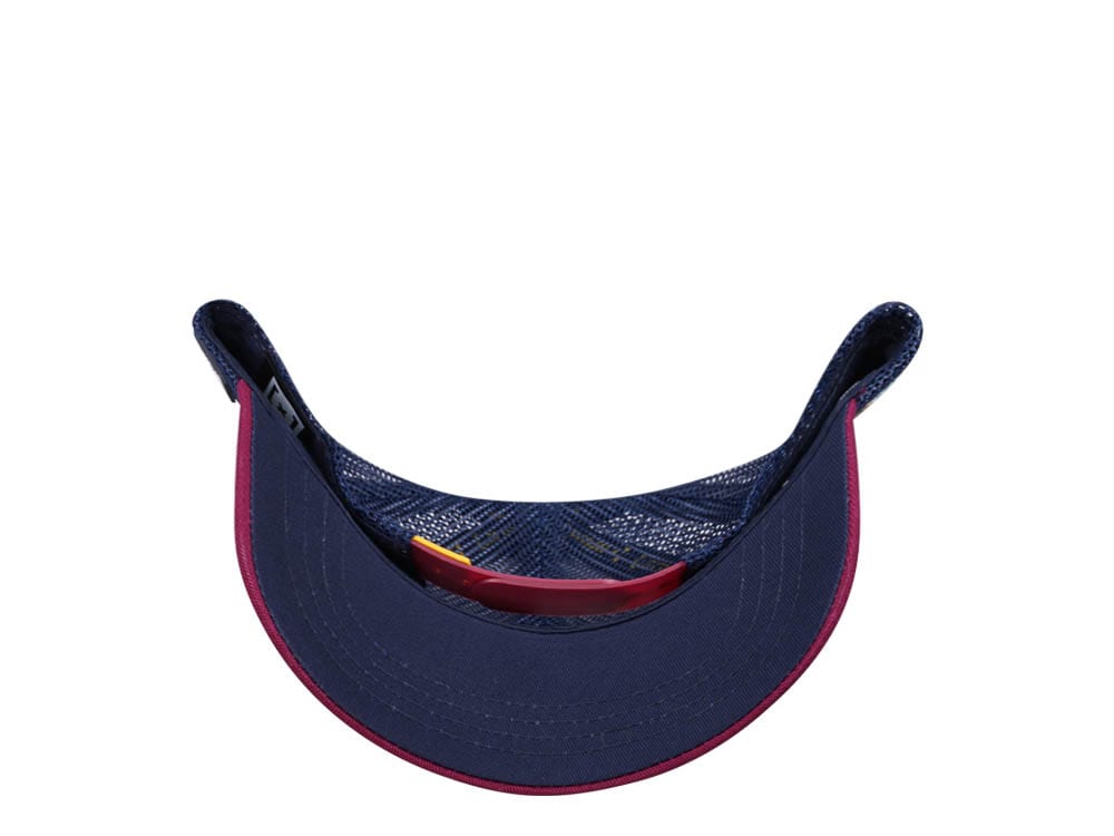 Capslab Cocktails B52 Navy Beige Burgundy Trucker Snapback Cap