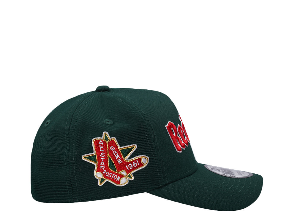 New Era Boston Red Sox All Star Game 1961 Dark Green Prime Edition 9Forty A Frame Snapback Cap