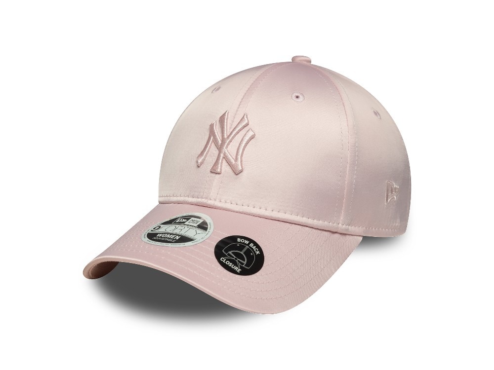 New Era New York Yankees Pink Satin Womens 9Forty Bow Back Cap
