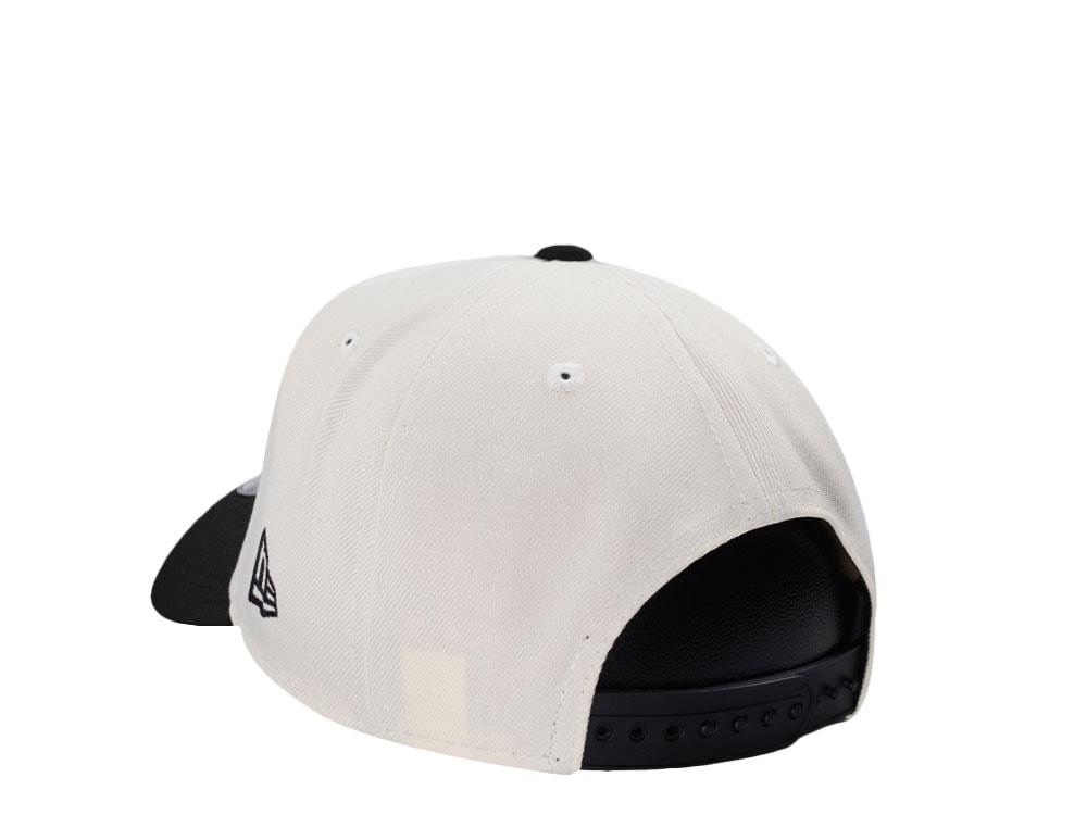New Era Chicago Bears Chrome Black Two Tone Edition 9Forty A Frame Snapback Cap