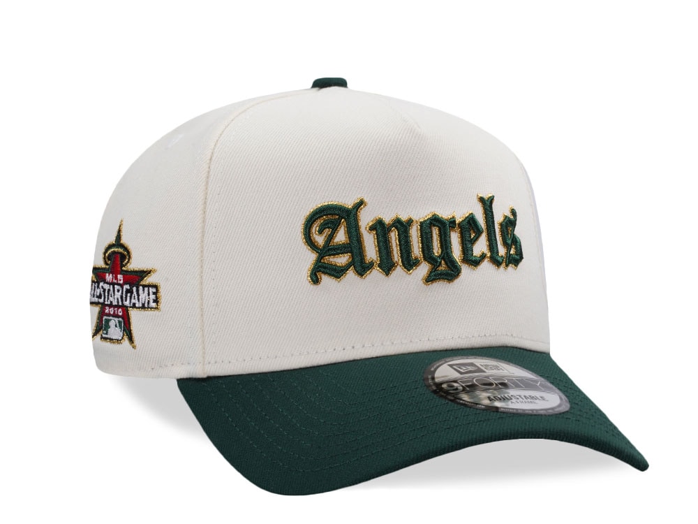 New Era Anaheim Angels All Star Game 2010 Chrome Two Tone Edition 9Forty A Frame Snapback Cap