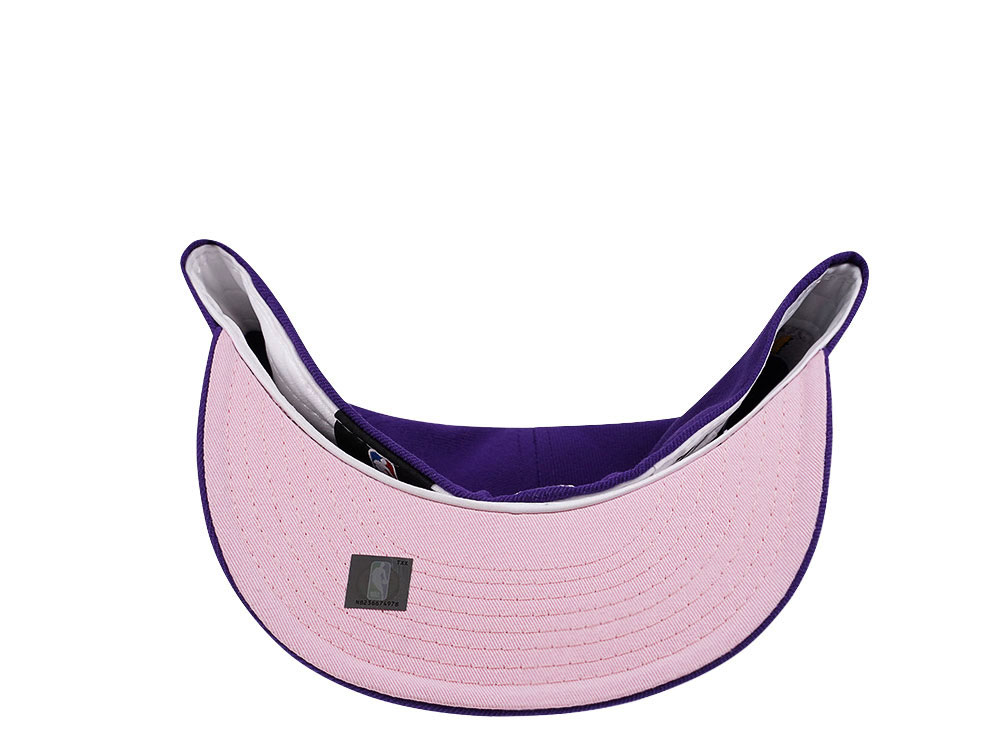 New Era Los Angeles Lakers Champions 2020 Purple and Pink Edition 59Fifty Fitted Cap