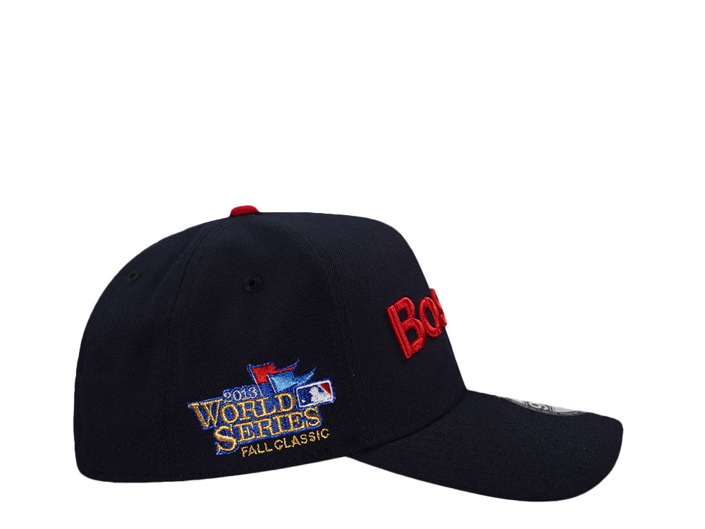 New Era Boston Red Sox World Series 2013 Navy Metallic Edition 9Forty A Frame Snapback Cap