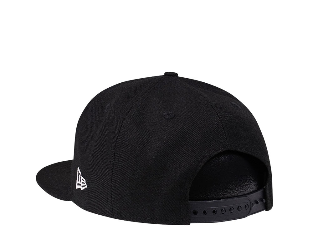 New Era Seattle Seahawks Black & White Snapback 9Fifty Cap