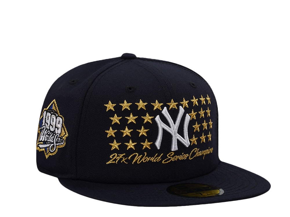 New Era New York Yankees World Series 1999 Navy Prime Edition 59Fifty Fitted Cap