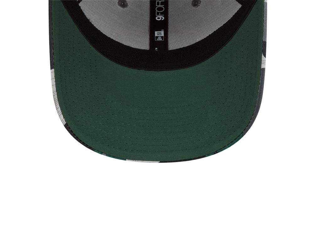 New Era Green Bay Packers NFL Training Camp 22 Camo 9Forty Stretch Snapback Cap