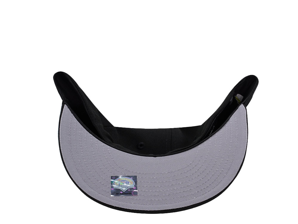 New Era Jacksonville Jumbo Shrimp Triple A National Champions 2025 Black Prime Edition 59Fifty Fitted Cap