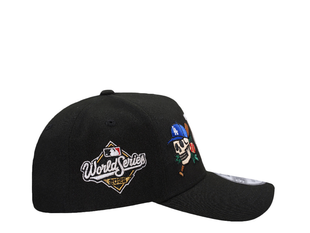 New Era Los Angeles Dodgers World Series 2025 Tattoo Black Prime Edition 9Forty A Frame Snapback Cap