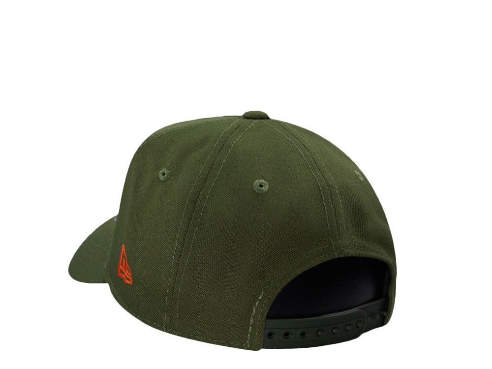 New Era Anaheim Angels 35th Anniversary Rifle Green Classic Edition 9Forty A Frame Snapback Cap