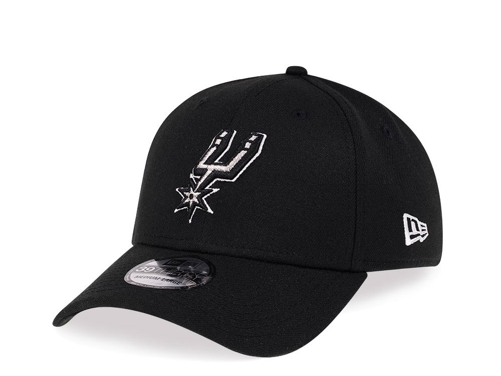 New Era San Antonio Spurs Classic Black Edition 39Thirty Stretch Cap