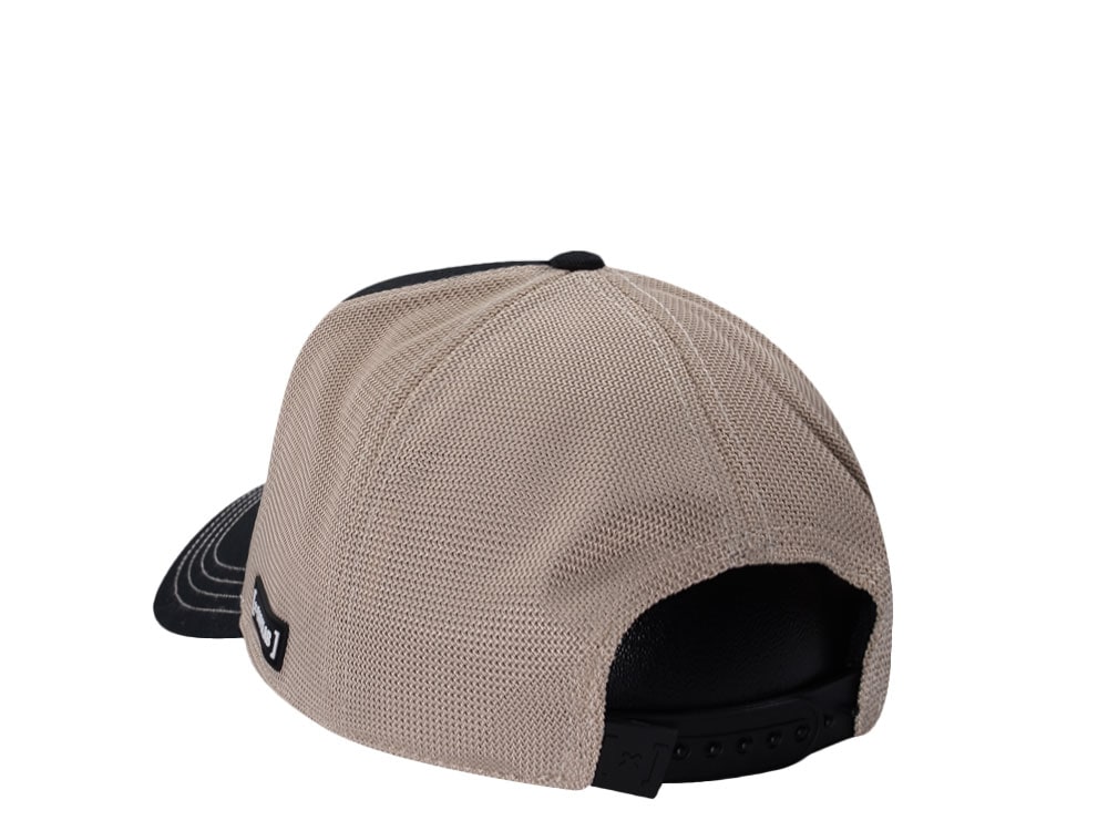 Capslab Peanuts Snoopy Black Trucker Snapback Cap