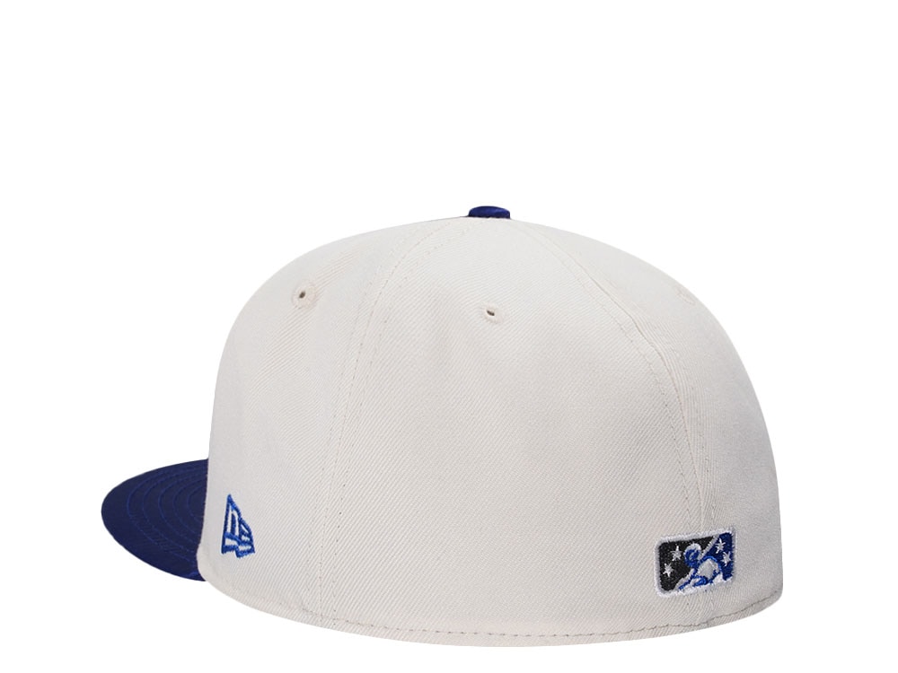 New Era Hudson Valley Renegades 30th Anniversary Chrome Satin Brim Two Tone Edition 59Fiftys Fitted Cap