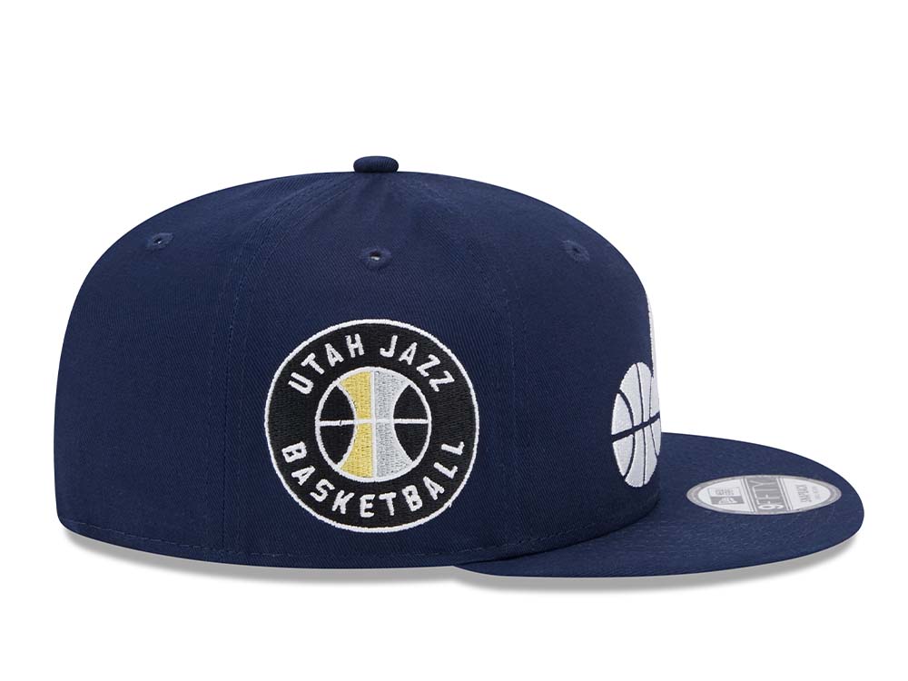 New Era Utah Jazz NBA Patch Navy Edition 9Fifty Snapback Cap