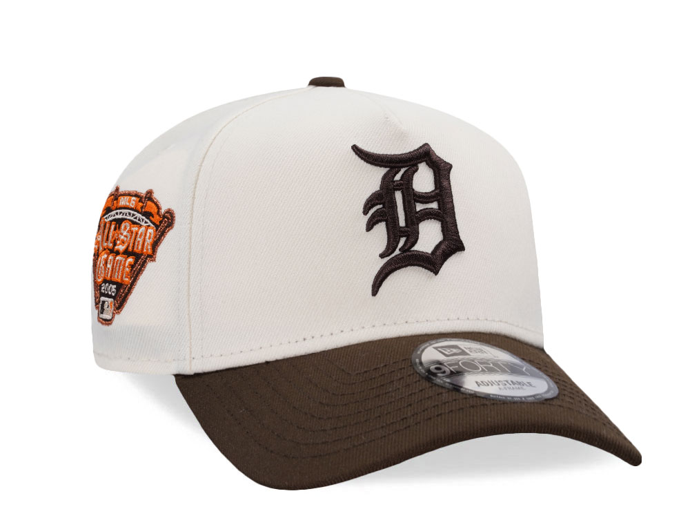 New Era Detroit Tigers All Star Game 2005 Chrome Two Tone Edition 9Forty A Frame Snapback Cap