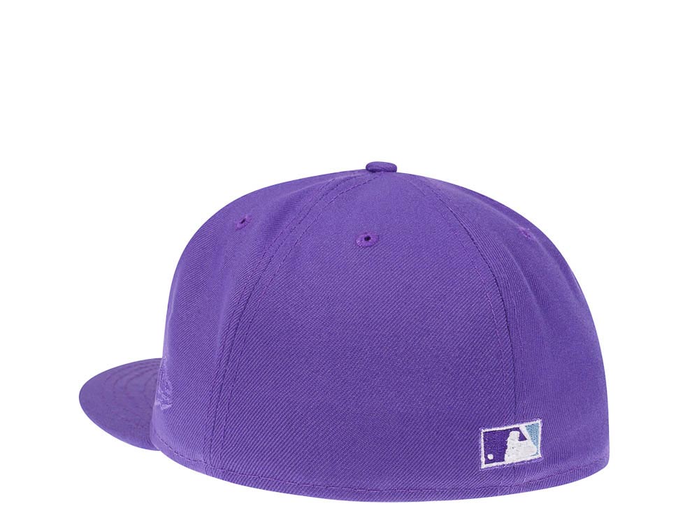 New Era Cincinnati Reds Riverfront Stadium Final Season Fresh Purple Edition 59Fifty Fitted Cap