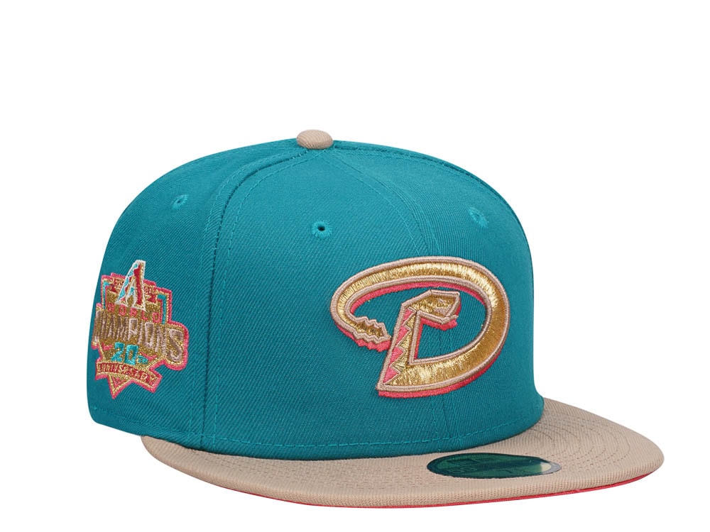 New Era Arizona Diamondbacks 20th Anniversary Pink Desert Two Tone Prime Edition 59Fifty Fitted Cap