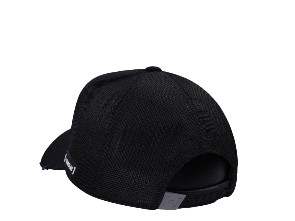 Capslab Tom & Jerry Black Trucker Snapback Cap