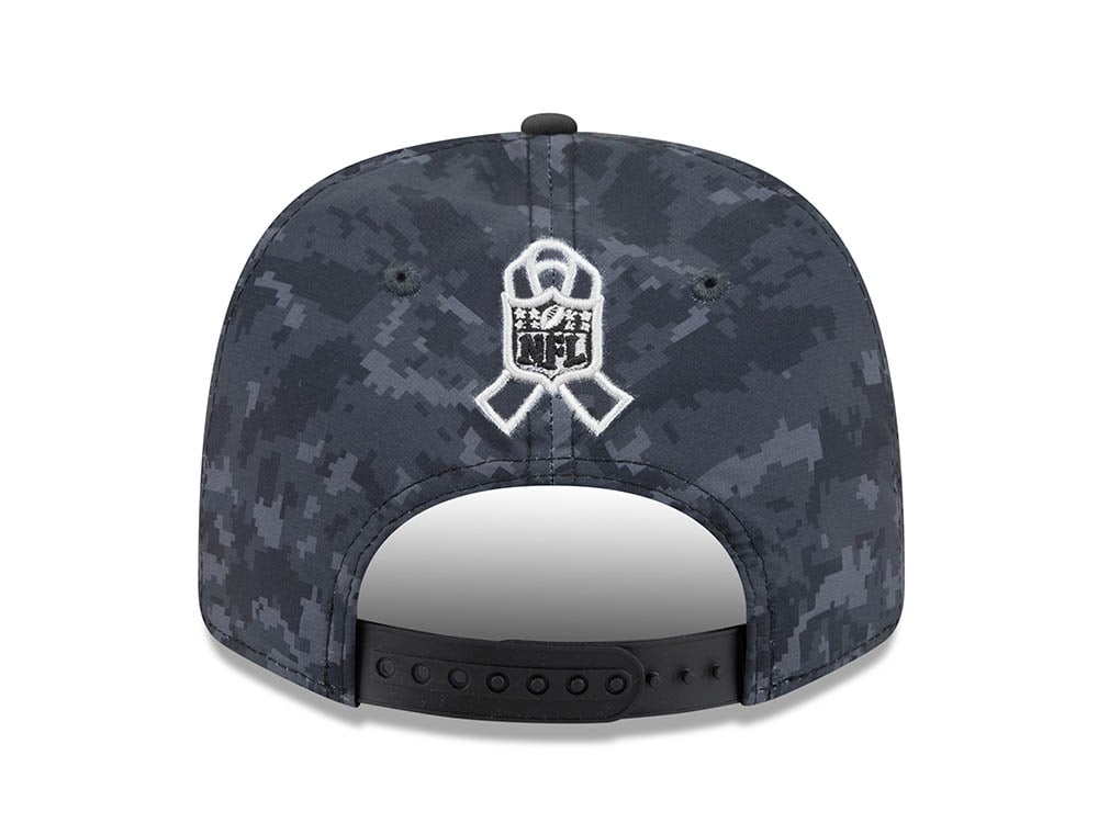 New Era Miami Dolphins NFL Salute to Service 2026 Digi Camo Black 9Seventy Stretch Snapback Cap