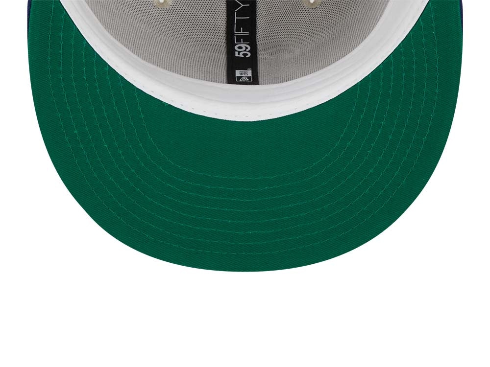 New Era Los Angeles Dodgers Farm Team Stone Throwback Two Tone Edition 59Fifty Fitted Cap