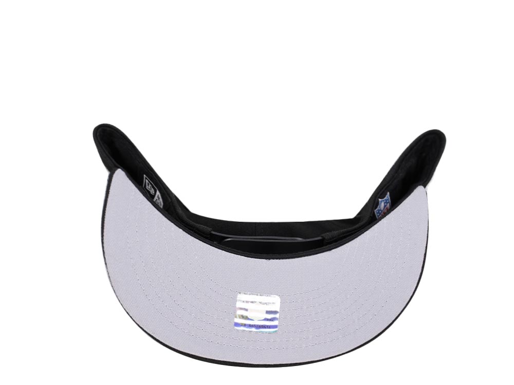 New Era Los Angeles Rams Super Bowl Champions Black Gray Edition 9Fifty Snapback Cap