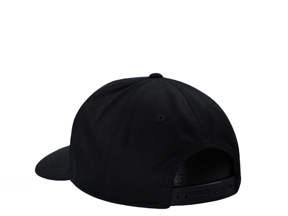 John Deere Blackout Full Twill Black Snapback Cap