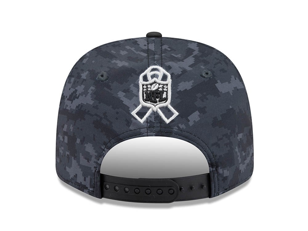 New Era New Orleans Saints NFL Salute to Service 2026 Digi Camo Black 9Seventy Stretch Snapback Cap