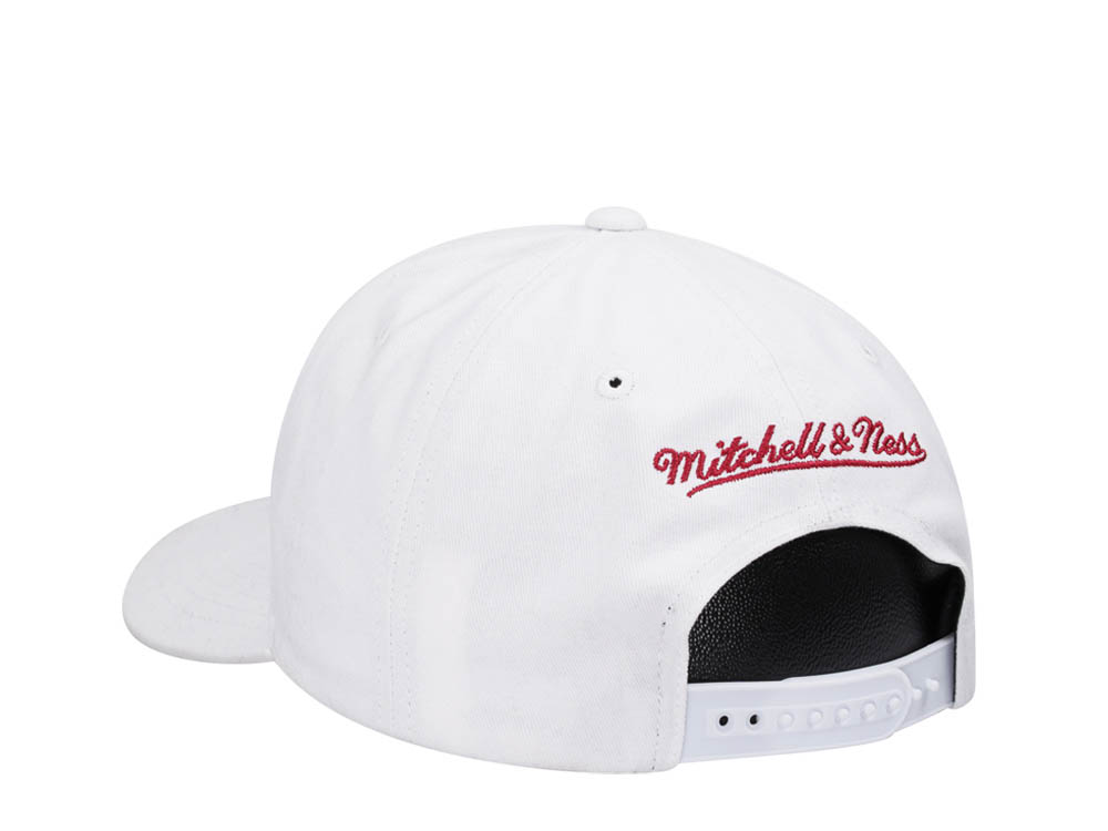 Mitchell & Ness Miami Heat All in Pro White Snapback Cap