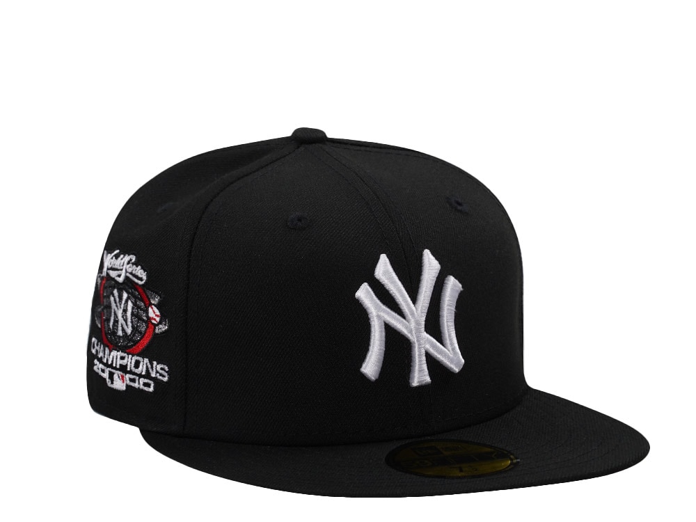 New Era New York Yankees World Series Champions 2000 Black Prime Edition 59Fifty Fitted Cap