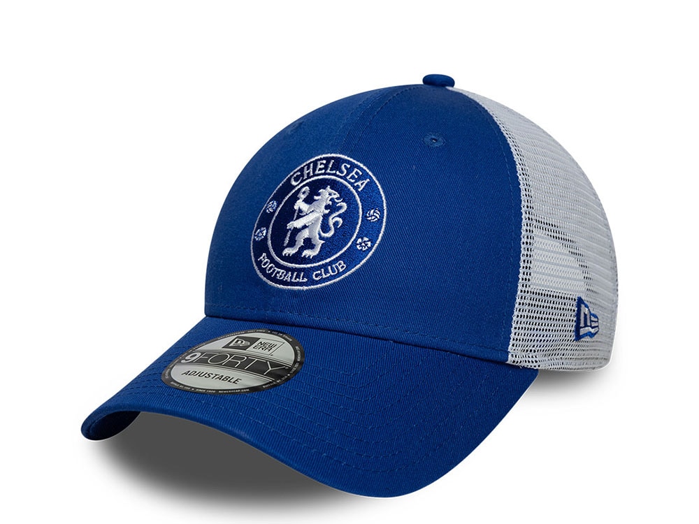 New Era Chelsea Fc Lion Crest League Blue Prime Edition 9Forty Adjustable Cap