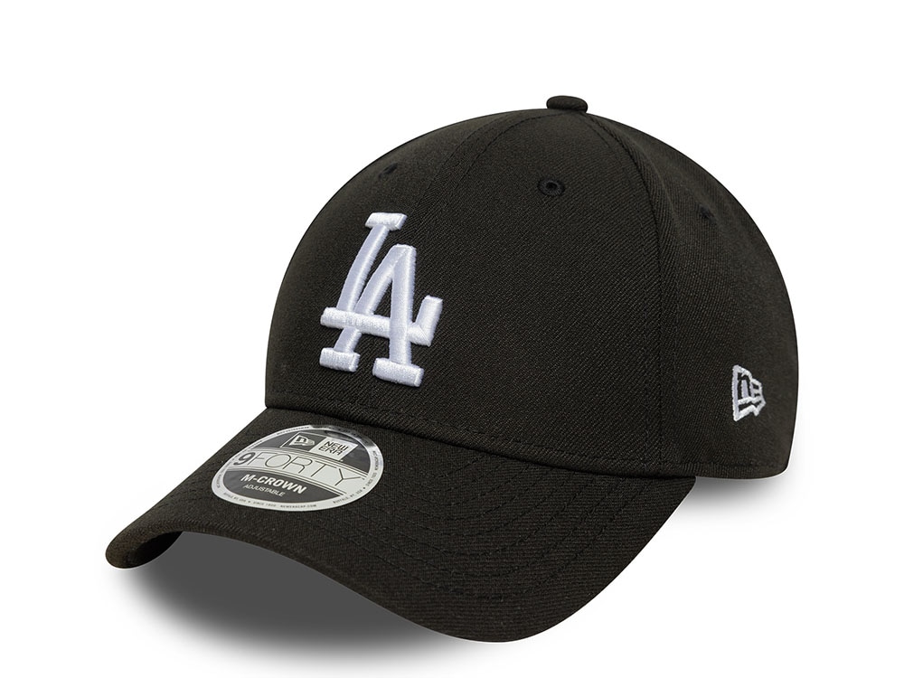 New Era Los Angeles Dodgers Black 9Forty M Crown Snapback Cap