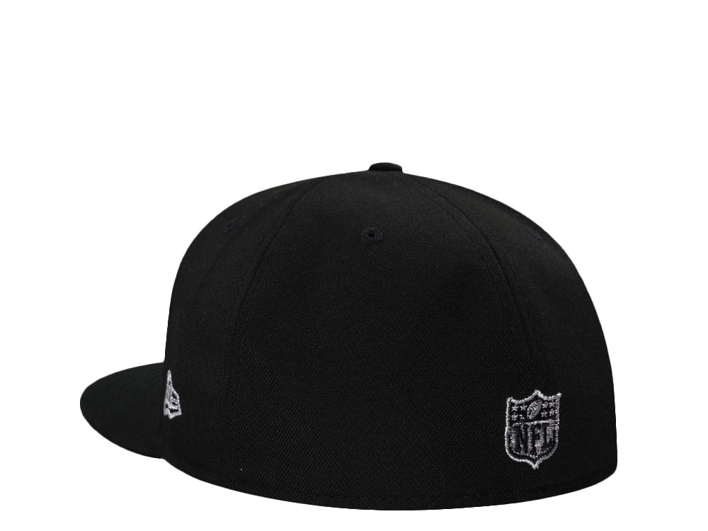 New Era Las Vegas Raiders Super Bowl Champions Black Prime Edition 59Fifty Fitted Cap