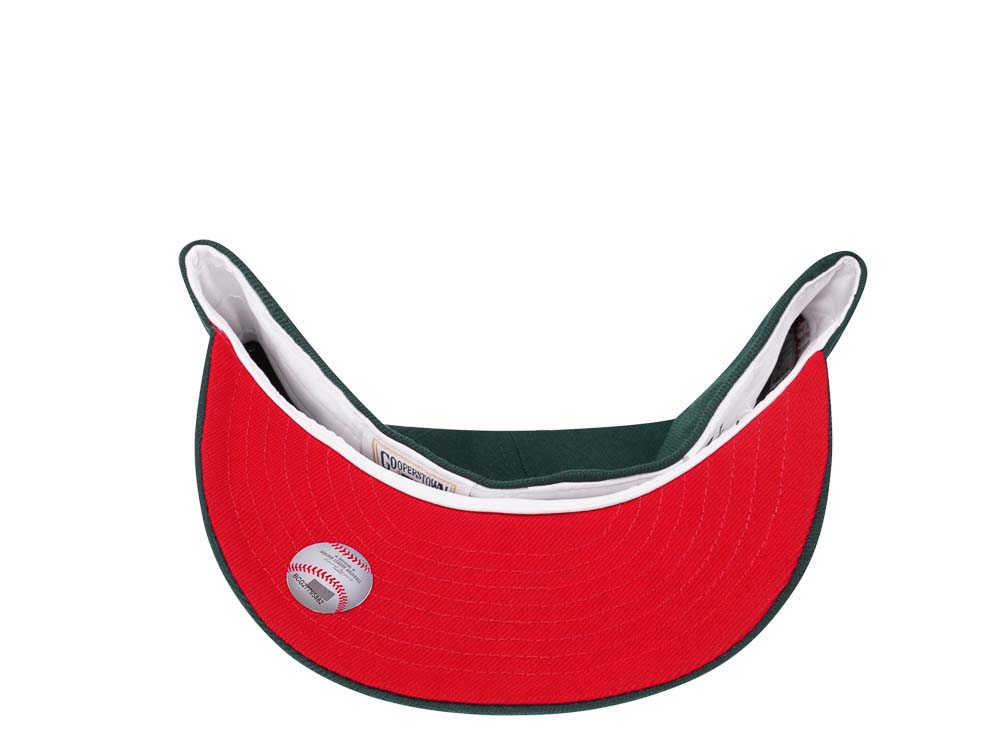 New Era Cincinnati Reds Big Red Machine Green and Red Edition 59Fifty Fitted Cap