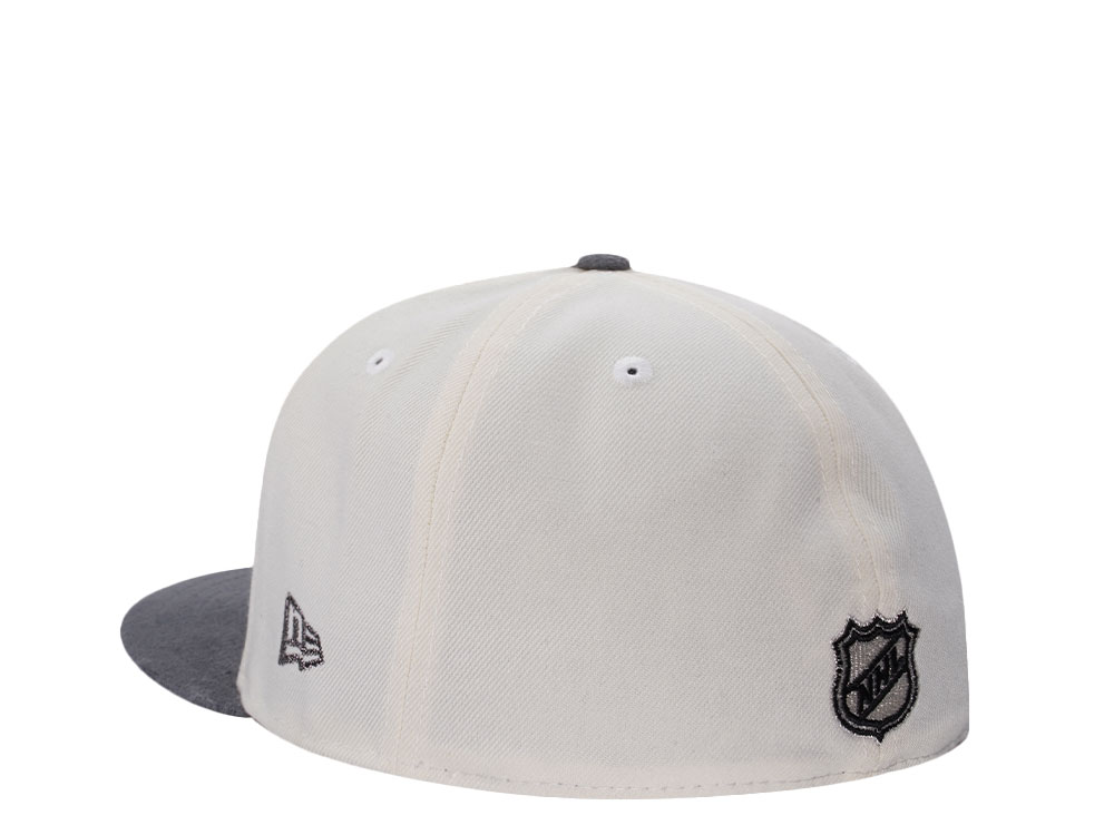 New Era San Jose Sharks 20th Anniversary Chrome Two Tone Edtion 59Fifty Fitted Cap